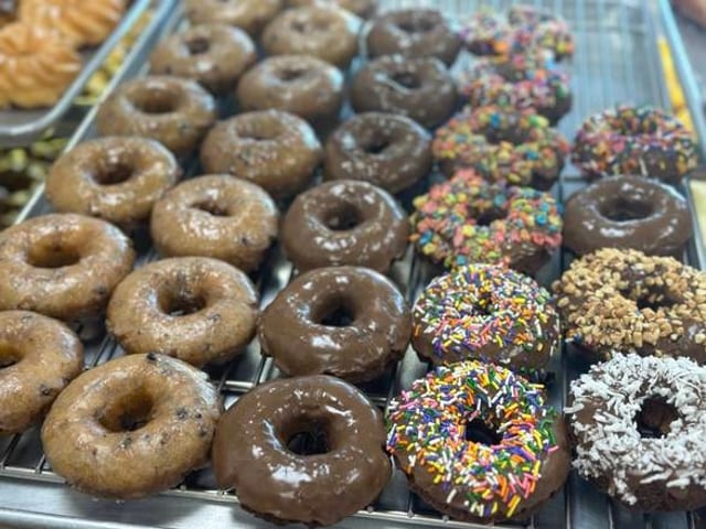 Chocolate Cake Donut (Chocolate Icing).