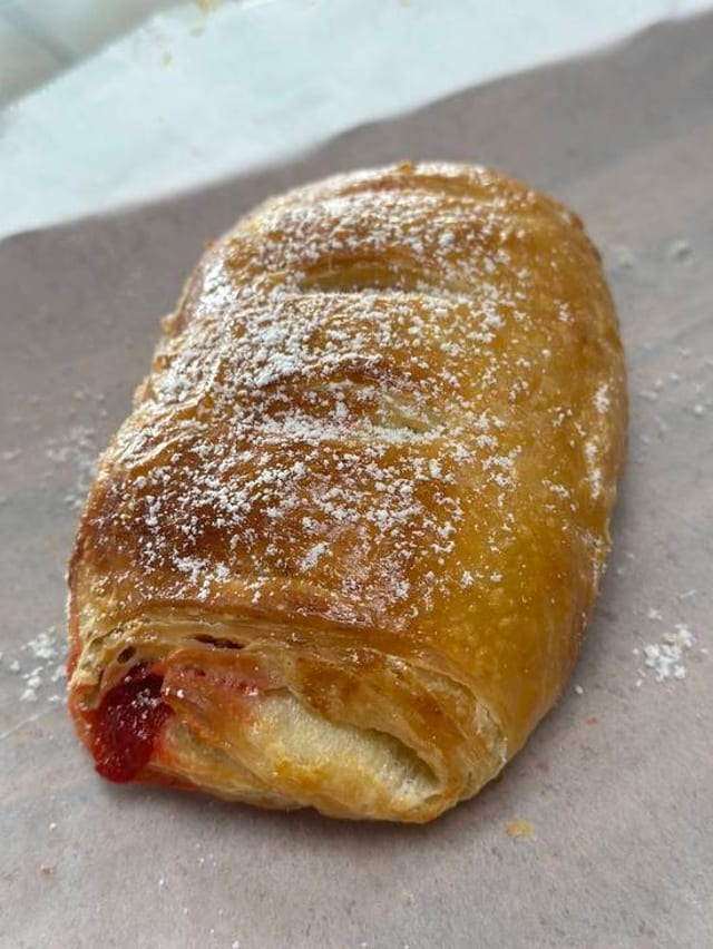 Strawberry Cream Cheese Croissant.